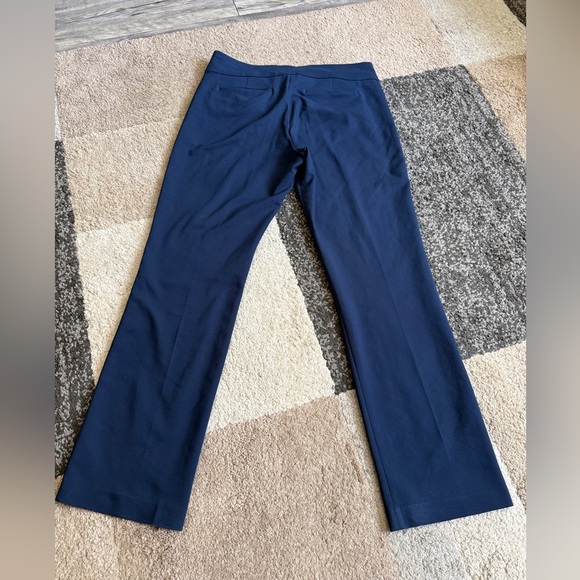 Liverpool Kelsey Knit Cadet Blue Trousers - Size 8 - Picture 2 of 6